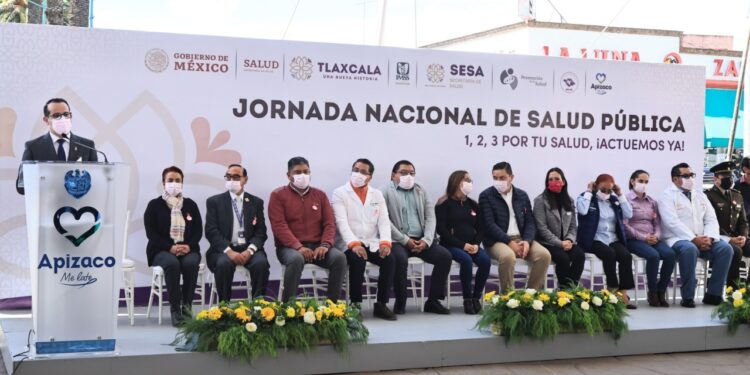 Inicia segunda jornada nacional de salud pública 2022 en Tlaxcala