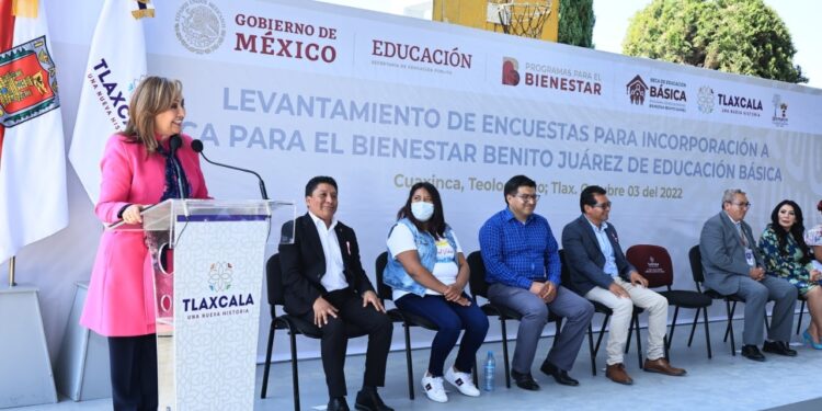 Atestiguó gobernadora Lorena Cuéllar proceso de incorporación a becas Benito Juárez de educación básica