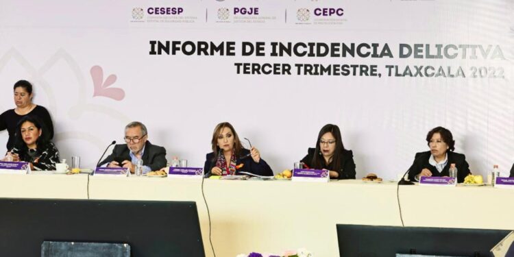 Tlaxcala es por quinto mes consecutivo el estado más seguro del país: gobernadora Lorena Cuéllar