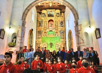 Autoridades locales, federales y de la UNESCO presenciaron concierto en el ex convento de San Francisco