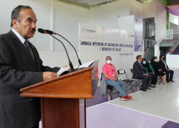 Llevan jornada intensiva de vacunación contra la influenza a Calpulalpan