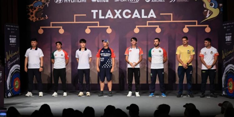 Inauguró gobernadora Lorena Cuéllar copa del mundo de tiro con arco Tlaxcala 2022