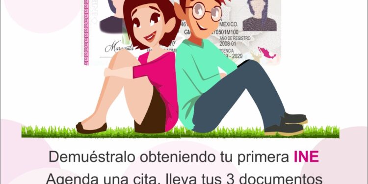 Llama INE Tlaxcala a jóvenes a obtener su primera credencial para votar