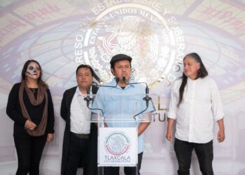 Anuncian Festival de Muertos en el Palacio Legislativo en náhuatl “Mikailwitl”