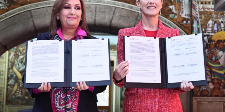 Signan gobiernos de Tlaxcala y ciudad de México convenio marco de colaboración