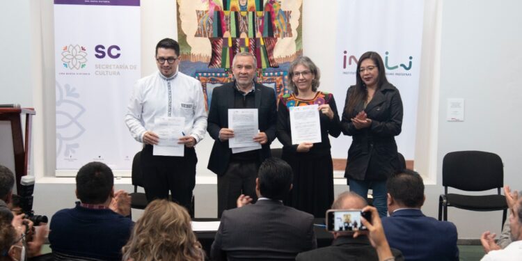 Suman esfuerzos la secretaría de cultura y el INALI a favor de comunidades indígenas