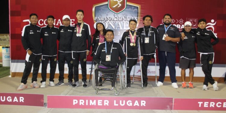 Continúa la cosecha de medallas para Tlaxcala en paranacionales conade 2022