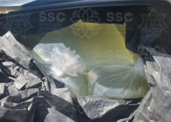 Asegura SSC vehículo cargado de hidrocarburo 