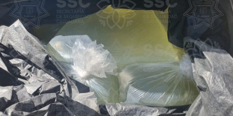 Asegura SSC vehículo cargado de hidrocarburo 