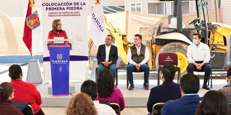 Pone en marcha gobernadora Lorena Cuéllar construcción de la unidad de hemodinamia