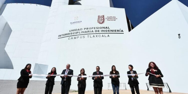 Inauguró gobernadora Lorena Cuéllar la UPIIT campus Tlaxcala del IPN