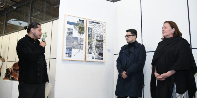 Inauguran exposición con obras ganadoras del premio de artes visuales Tlaxcala 2022