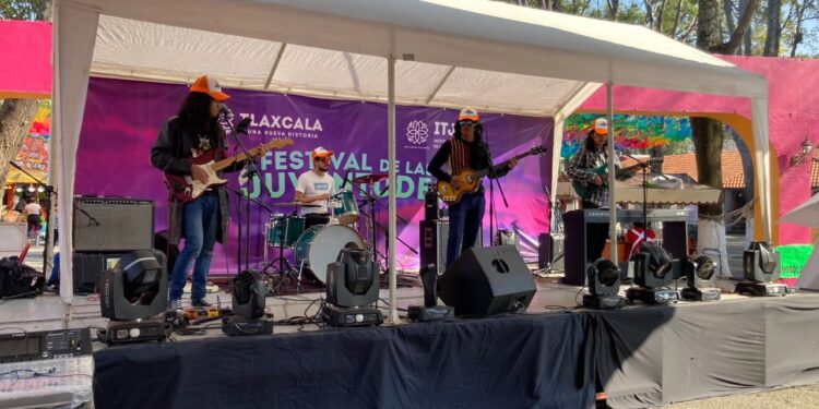 Realizó itj festival de las juventudes en la “gran feria de Tlaxcala 2022”
