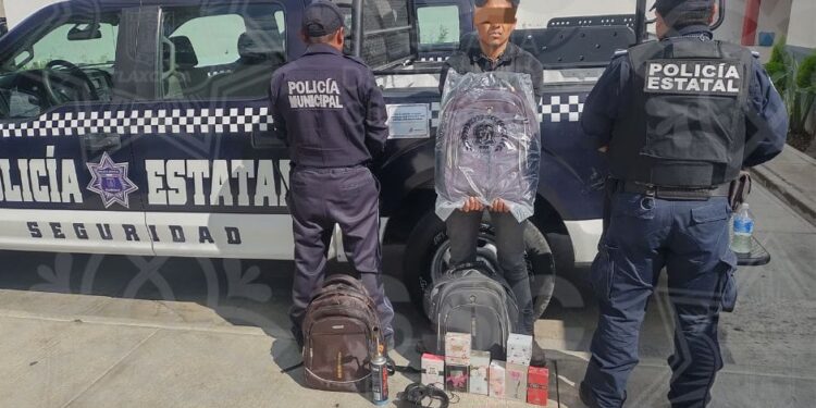 En acciones diferentes, detuvo ssc a dos personas por posesión de enervantes