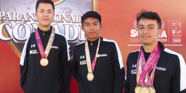 Suma Tlaxcala dos oros y un bronce en paranacionales CONADE 2022