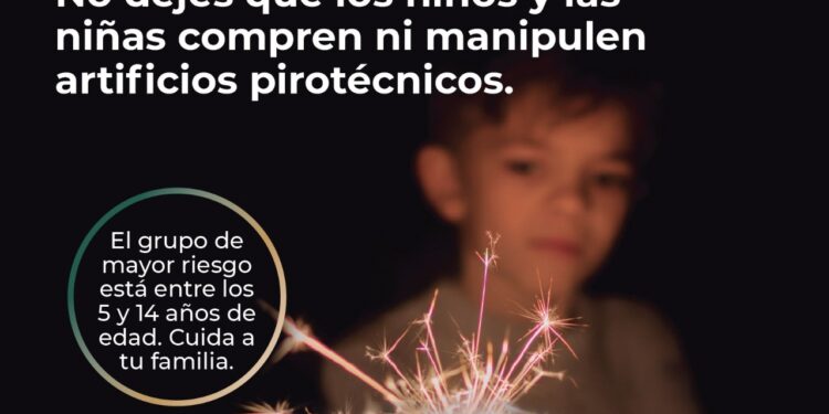 Promueve CEPC acciones preventivas para manipulación de pirotecnia