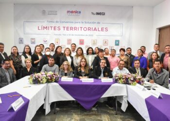 Comisión de Asuntos Municipales celebra firma de convenios para solución de límites territoriales