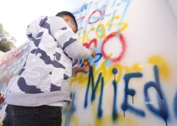 Pintaron SEDIF y TELETÓN mural “desafío por México” en Tlaxcala