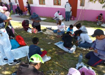 Primaria bilingüe “bimi manandi yu`mu” rescata juegos tradicionales de Ixtenco