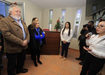 Inauguraron gobernadora Lorena Cuéllar y subsecretario Alejandro Encinas nuevas instalaciones del CJM