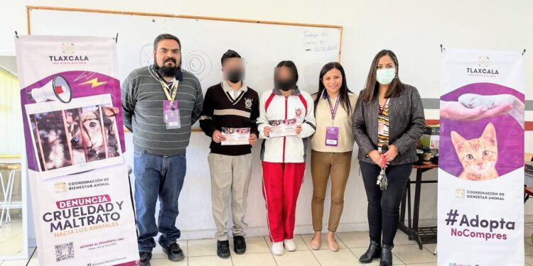 Coordinación de bienestar animal fomenta en escuelas la tenencia responsable de animales