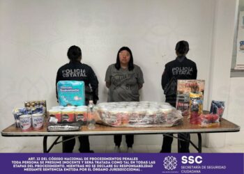 Detiene ssc a dos personas por delito de robo a comercio en Apetatitlán