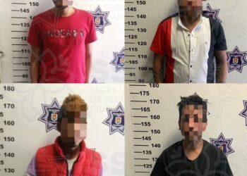 En diversas acciones, detiene SSC a cinco sujetos en flagrancia por robo