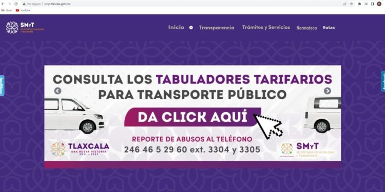  Integra SMyT tabuladores de rutas de transporte para consulta ciudadana
