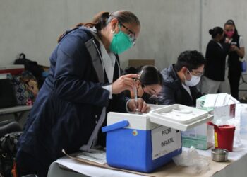 Llega vacuna contra COVID-19 a 10 municipios de Tlaxcala