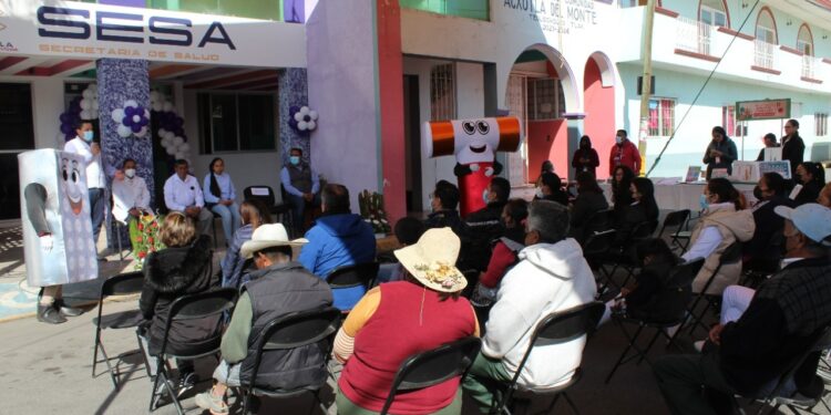 Reabre gobierno de Tlaxcala casa de salud en Acxotla del monte, municipio de Teolocholco