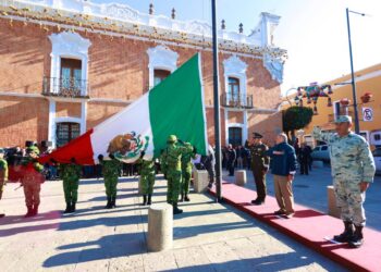 Encabezó SEGOB primera ceremonia cívica del año 2023