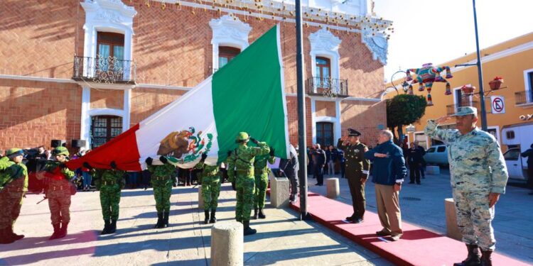 Encabezó SEGOB primera ceremonia cívica del año 2023