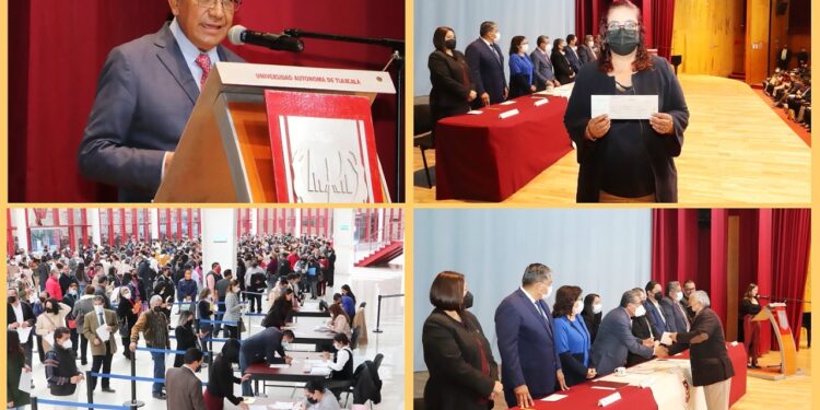 Reconoce UATx a catedráticos por su habilitación académica