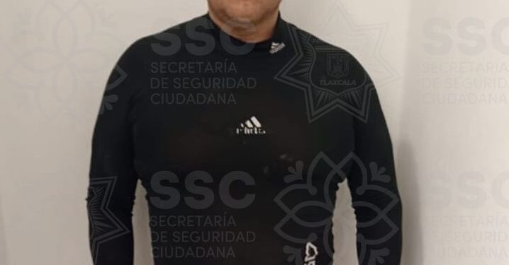 Asegura SSC a presunto líder de banda dedicada al robo en Tlaxcala