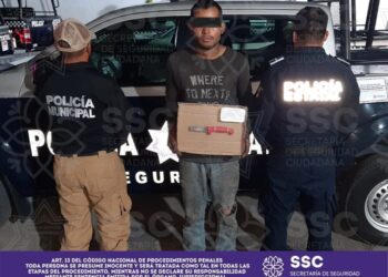 En diferentes acciones, asegura SSC a responsables de portar objetos óptimos para agredir&nbsp;