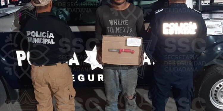 En diferentes acciones, asegura SSC a responsables de portar objetos óptimos para agredir&nbsp;