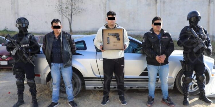 Detiene SSC a presuntos responsables de privación ilegal de la libertad