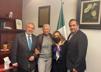 Gobernadora del estado sostiene reunión con senadora Olga Sánchez