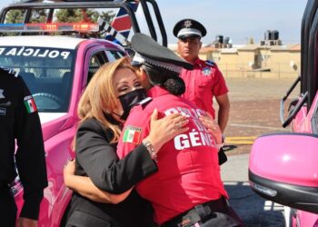 Presentó gobernadora Lorena Cuéllar a policía de género de la SSC