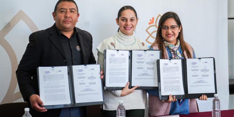 Firman convenio bienestar estatal y el CRI para fortalecer atención a personas con discapacidad