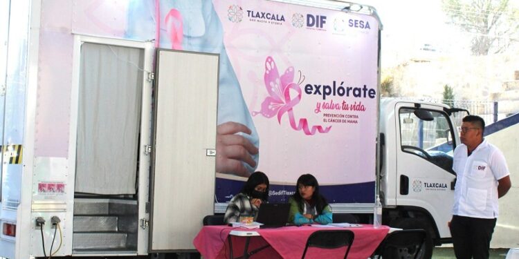 Recorren jornadas de mastografías gratuitas 13 municipios y dos empresas