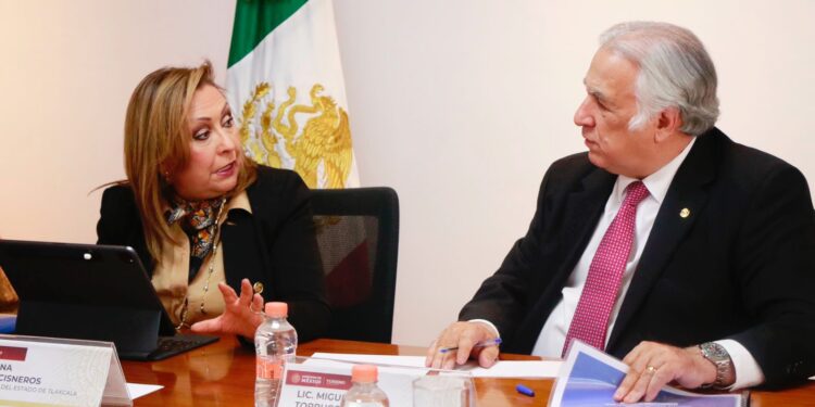 Acuerdan trabajo conjunto gobierno federal y estatal para el campeonato mundial de voleibol de playa Tlaxcala 2023