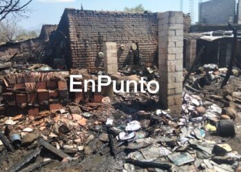 Se registra incendio en una cocina de humo en Contla.