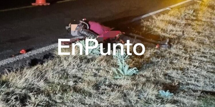 Muere hombre tras ser atropellado en Ixtenco.