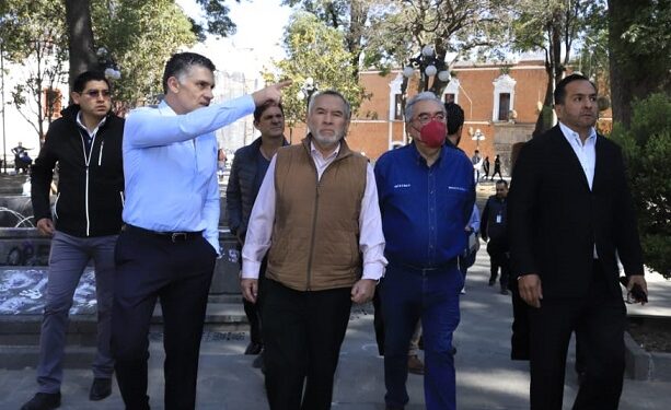 Presentan autoridades denuncias por daños al centro histórico de Tlaxcala