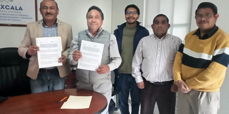 Firmó oficina local convenio de colaboración con UPET