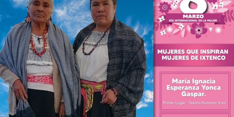 Celebran en Ixtenco Día Internacional de la Mujer.