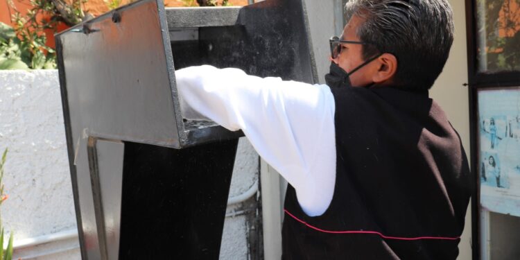 129 credenciales para votar sin recoger fueron demolidas por el INE Tlaxcala