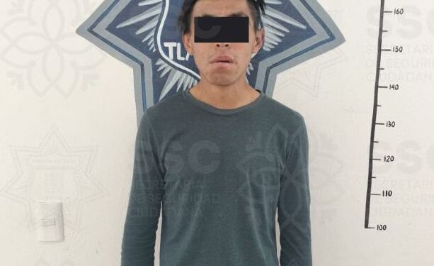 Detiene SSC a presunto responsable de posesión de enervantes en Calpulalpan 