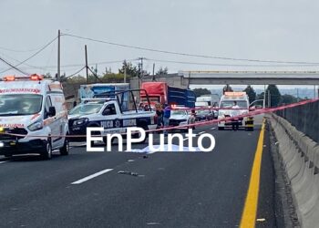 Presuntamente tras ser perseguido por personal de migración; muere migrante al ser atropellado en Xaloztoc.